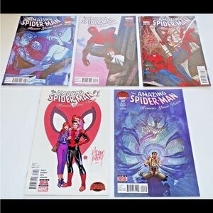 Signed Amazing Spider-Man Renew Your Vows #1-5 Set/Variants #1 w/COA Kubert 2015